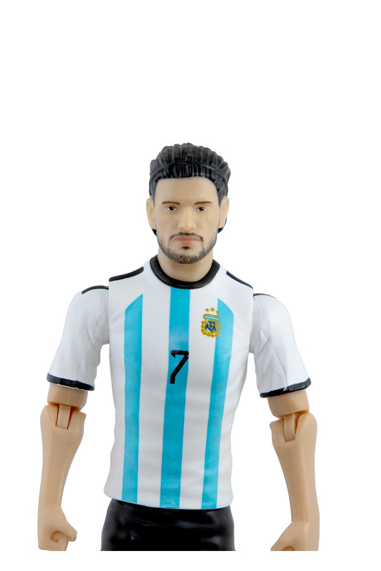 Sockers Argentina National Rodrigo De Paul 8" Soccer Action Figure, Alternate, color, Blue