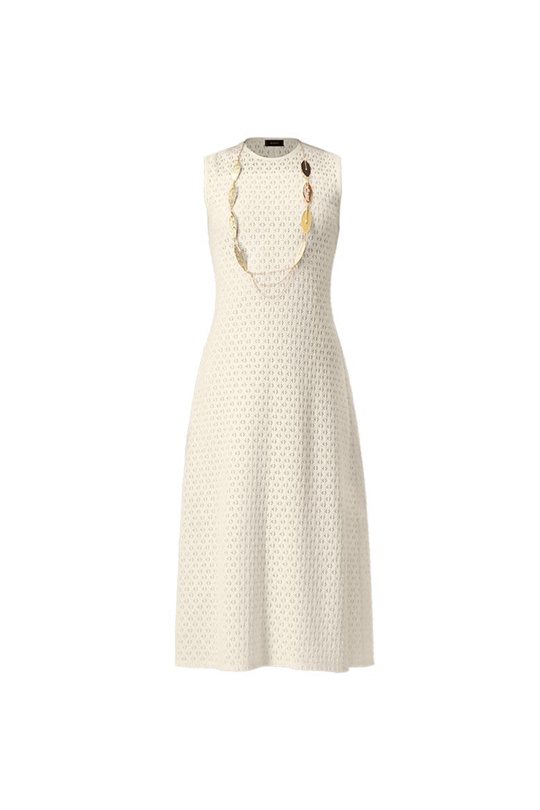 Textured Midi Dress, Alternate, color, Natural