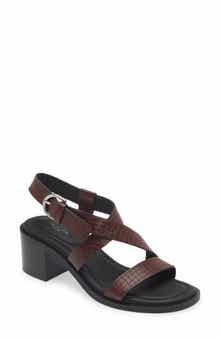 Geo Ankle Strap Sandal