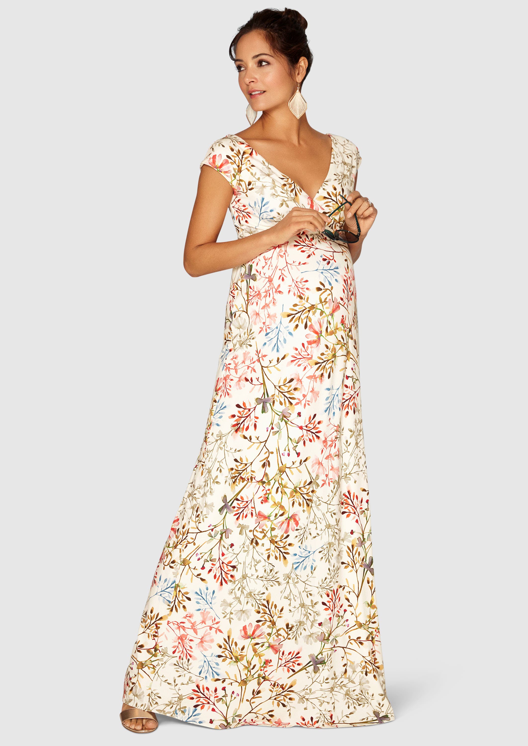Alana Maternity Maxi Dress