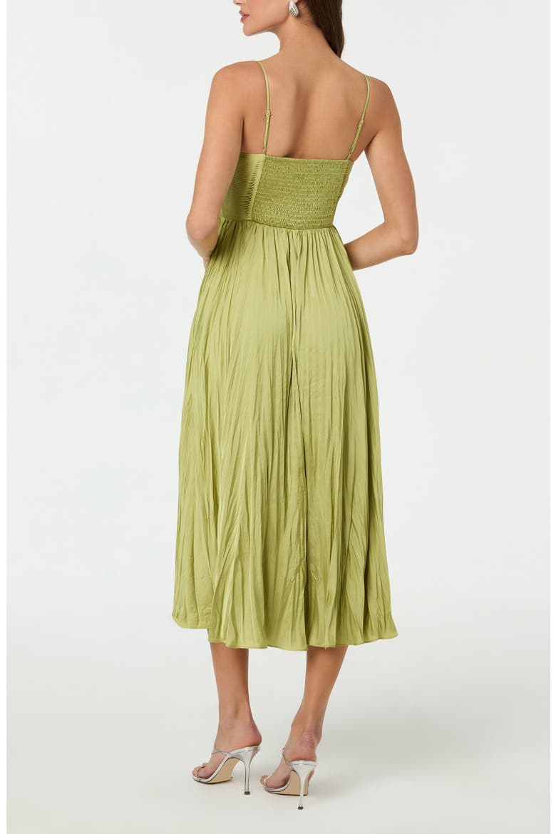 Maeve Midi Dress, Alternate, color, LIME