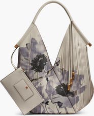 Donna Karan New York Baldwin Large Floral Lasercut Shoulder