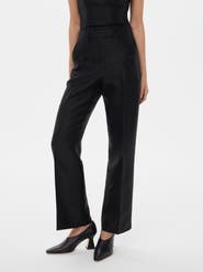 Alas Tailored Silk Wool Pants