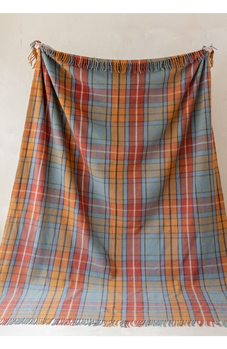 TBCo Recycled Wool Extra Large Throw Blanket, Alternate, color, Buchanan Antique