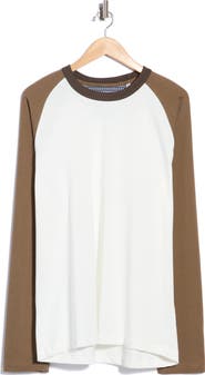 DENIM AND FLOWER Cotton Baseball T-Shirt