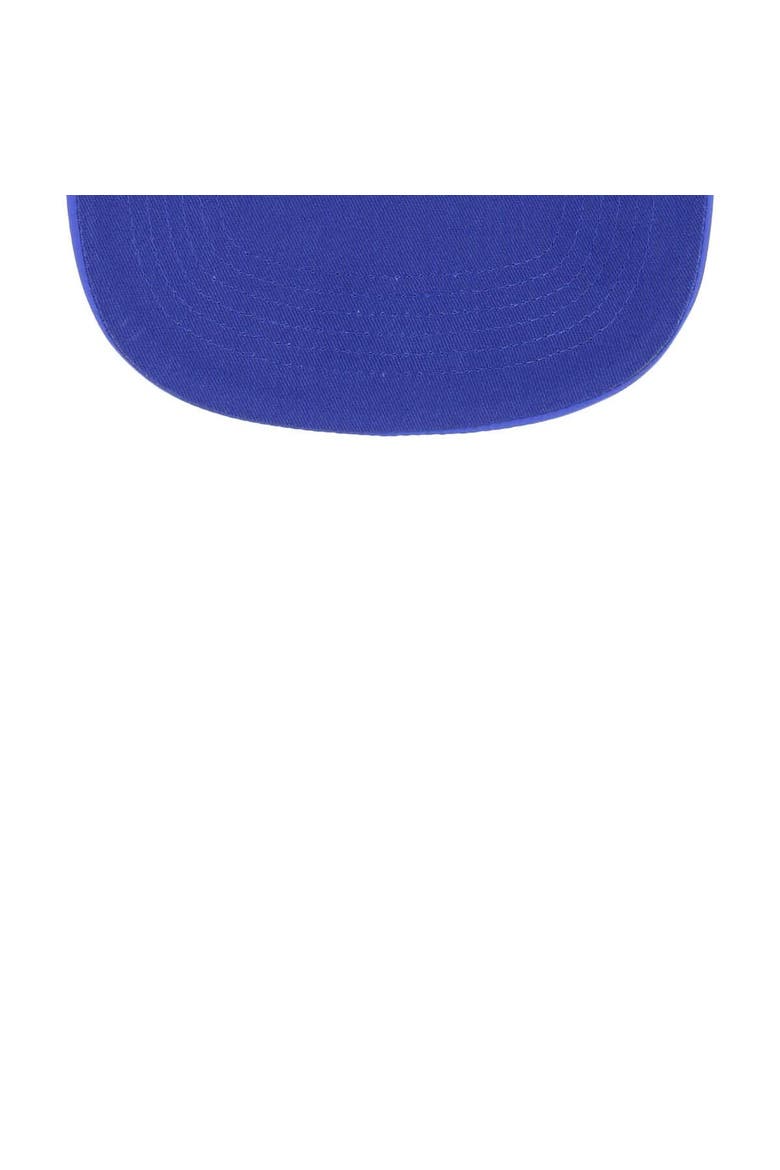 Men's '47 White/Royal Golden State Warriors Tribute Two-Tone Hitch Adjustable Hat, Alternate, color, White