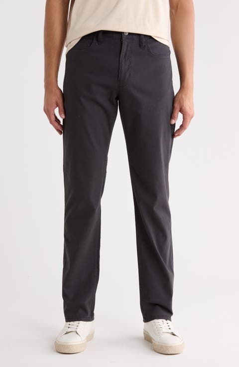 Cotton Stretch Canvas Pants
