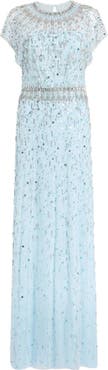 Jenny Packham Lauretta Embellished Maxi Dress