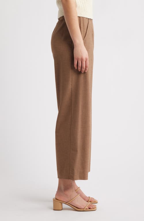 Wit & Wisdom Glider Skyrise Wide Leg Pants In Toasted Coconut