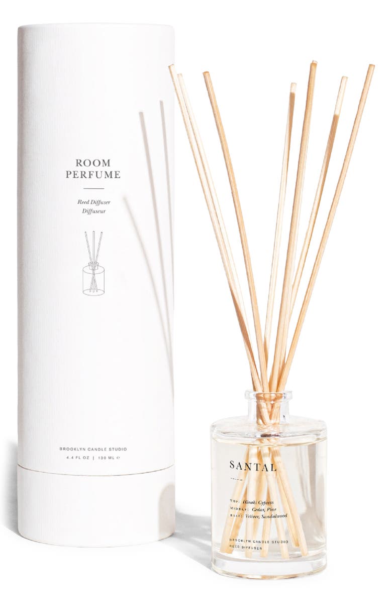 BROOKLYN CANDLE STUDIO Santal Reed Diffuser, Main, color, 