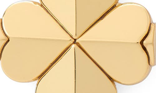 Kate Spade New York Spade Flower Stud Earrings In Gold