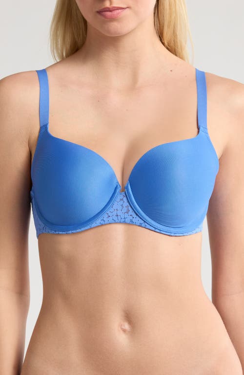 Chantelle Lingerie Norah Sweetheart Underwire T-shirt Bra In Blue