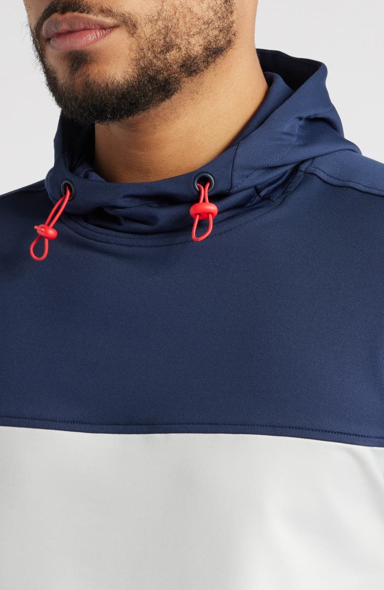 Swannies Yorobe Colorblock Golf Hoodie, Alternate, color, 