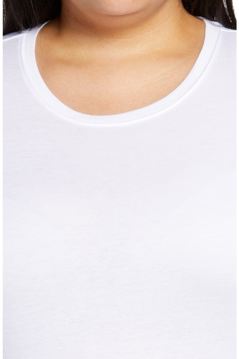 Jersey Crewneck Shirt, Alternate, color, WHITE