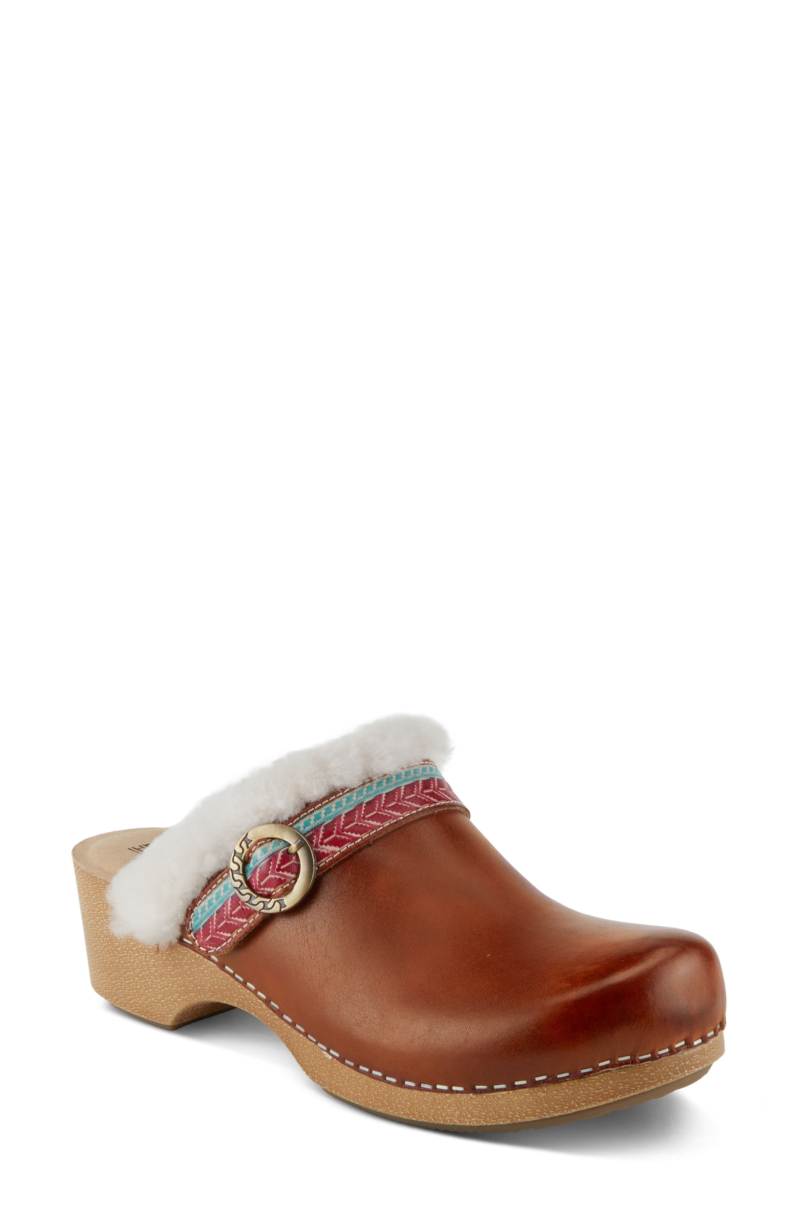 Spring Step Kush Faux Shearling Clog (Women) | Nordstromrack