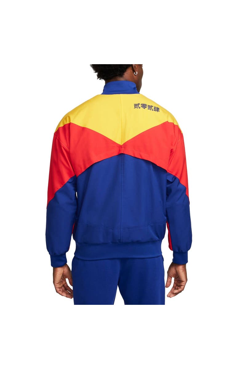 Nike Men's Nike Royal Barcelona 2023/24 Drac Pack Strike Anthem Full-Zip Jacket, Alternate, color, Royal