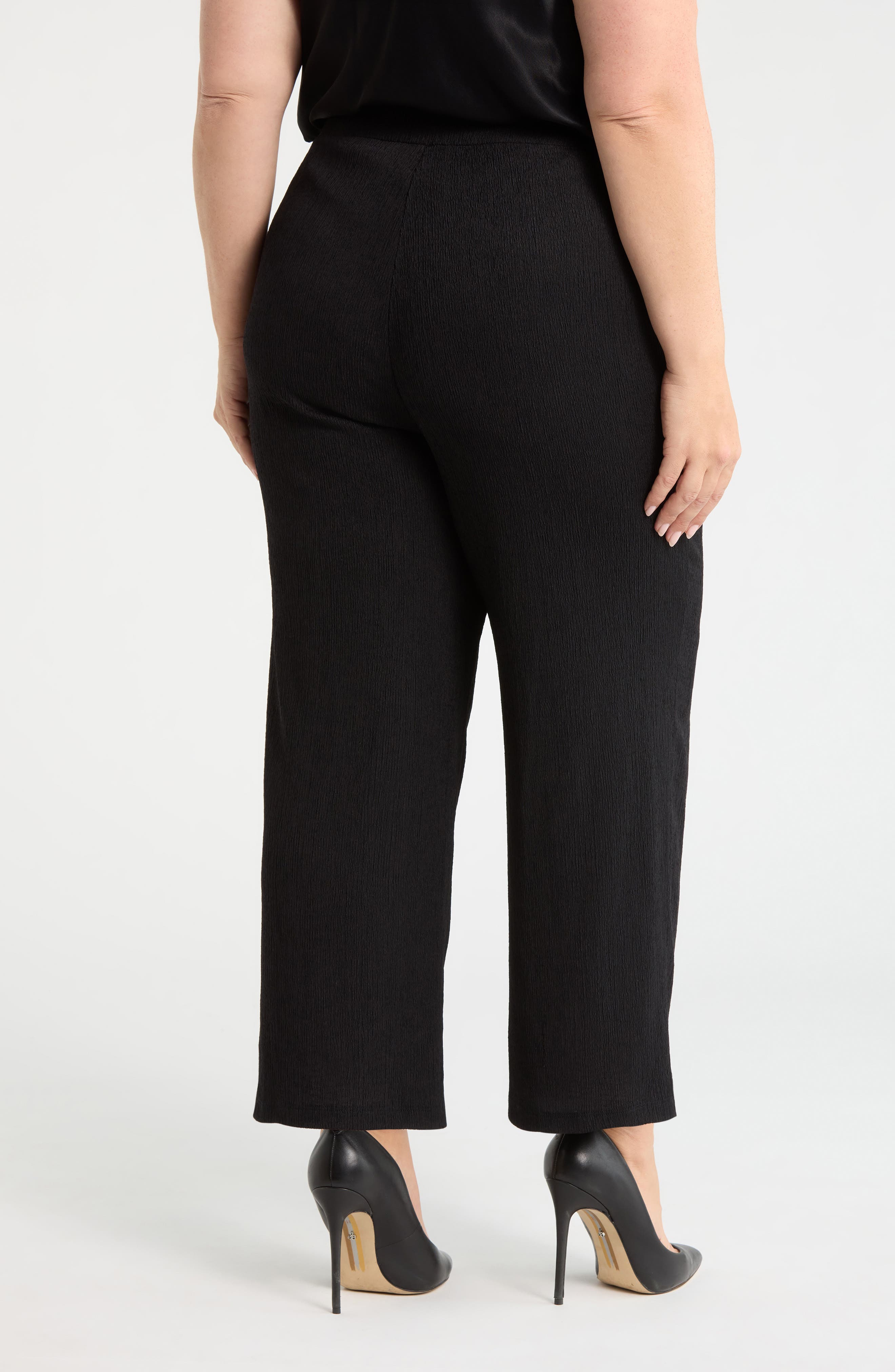 Pull-On Crop Wide Leg Pants - image 2