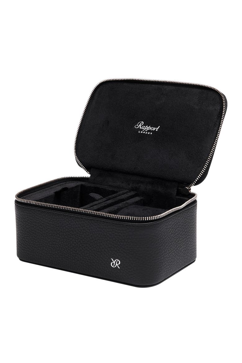 TUXEDO WATCH ZIP CASE, Alternate, color, Black