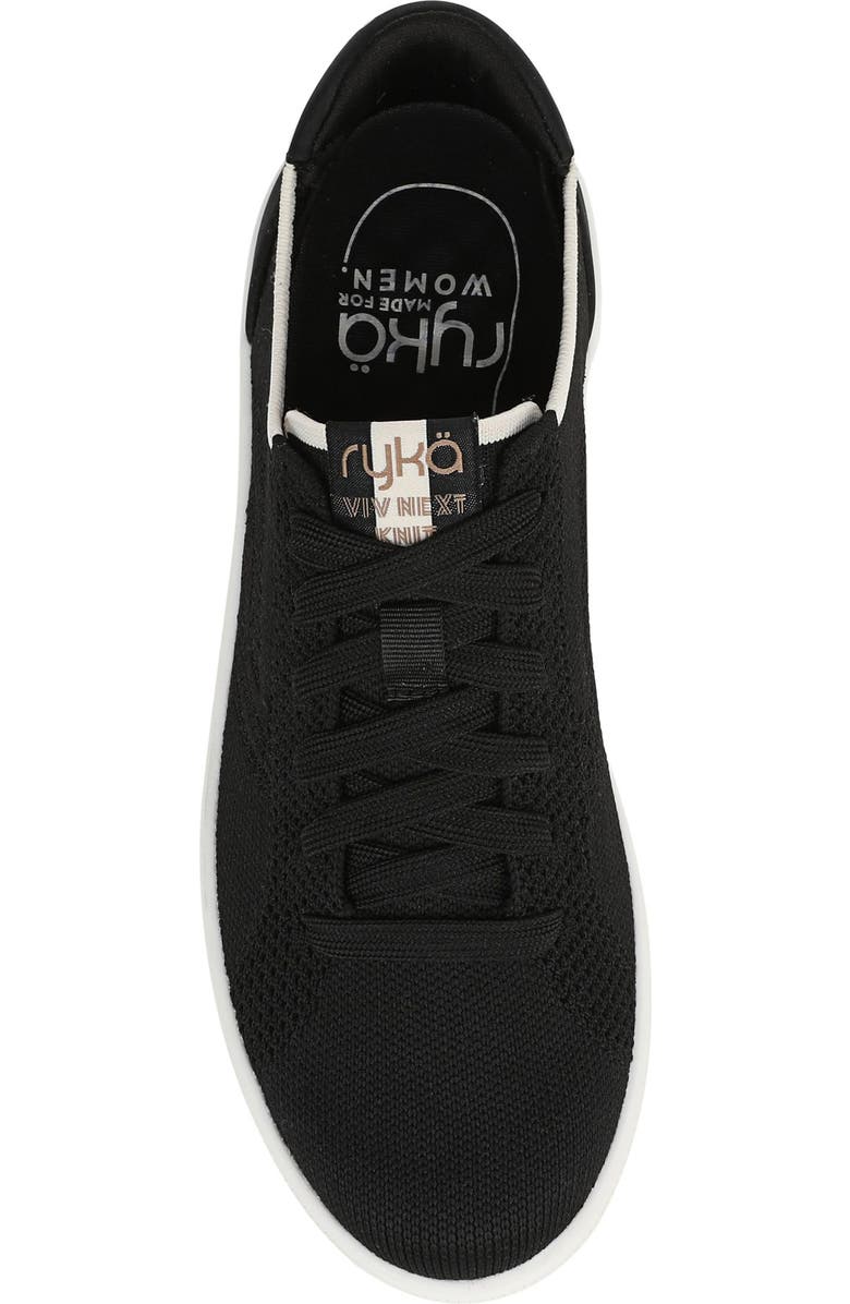 Rykä Viv Next Knit Sneaker, Alternate, color, Black