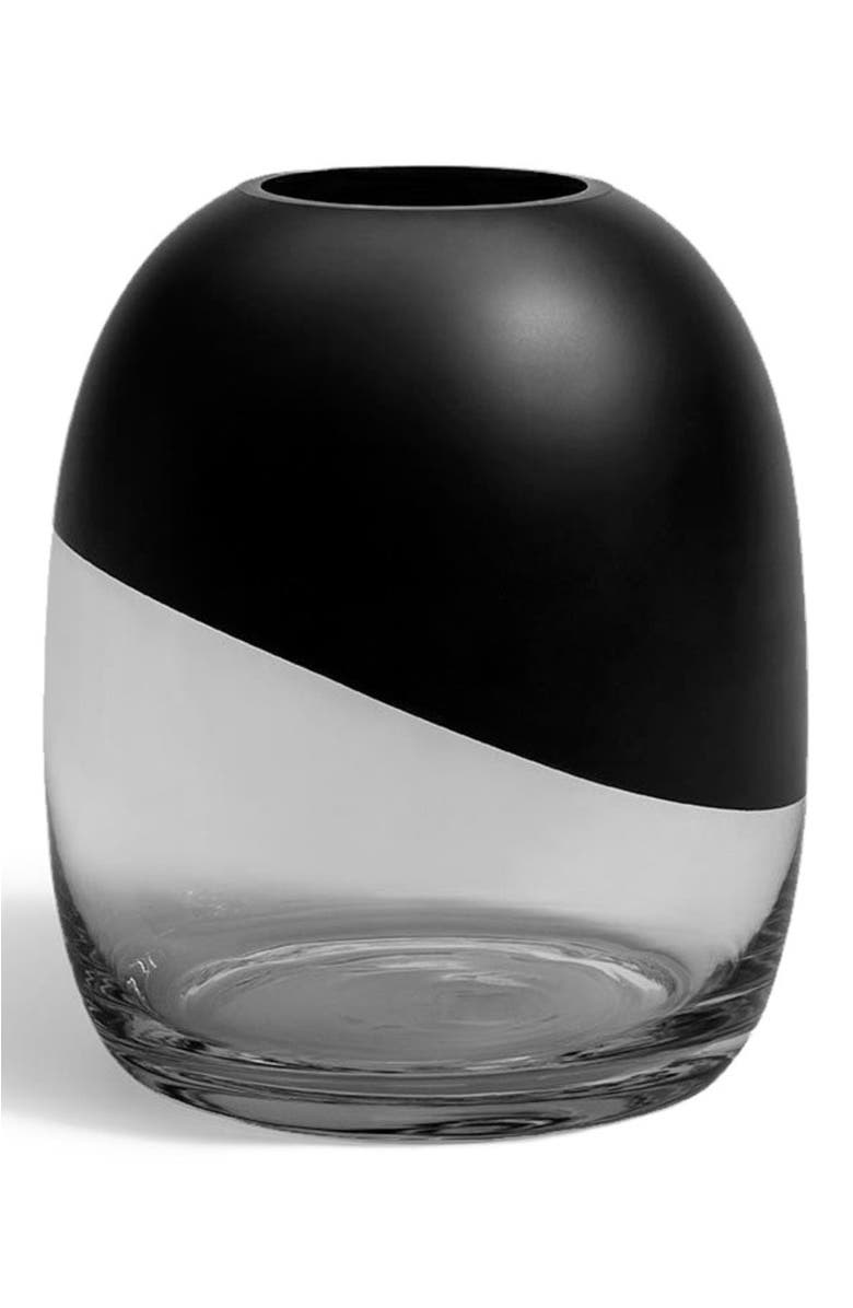 Togas Ayres Flower Vase, Alternate, color, Black