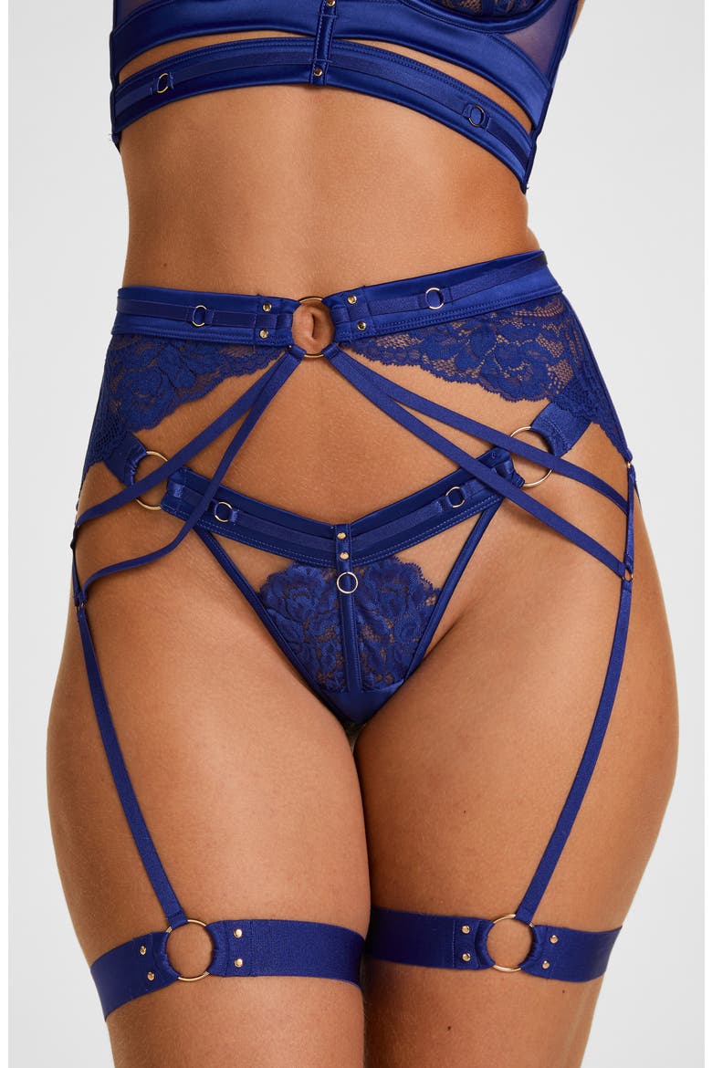 Emmeline Garter Belt, Main, color, CLEMATIS BLUE