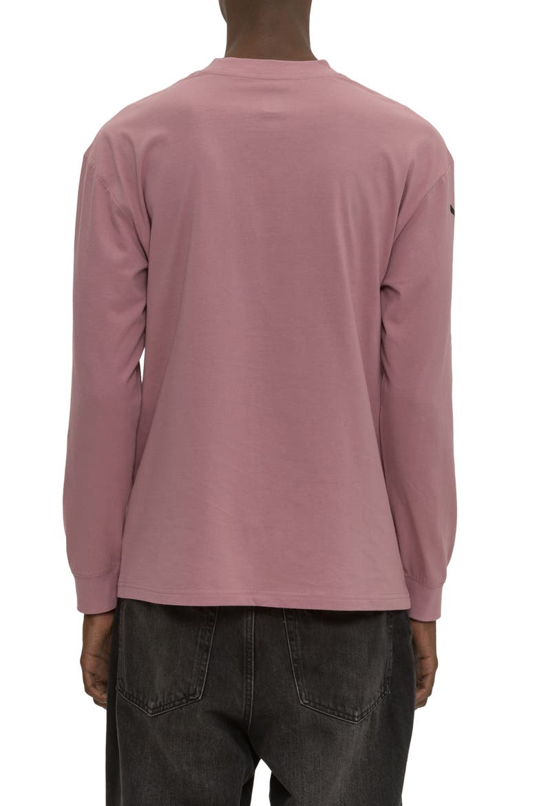 Chaser Graphic Long Sleeve T-Shirt, Alternate, color, FOXGLOVE