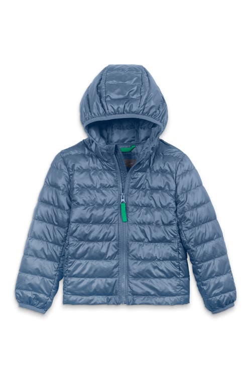 Primary Kids Lightweight Puffer Jacket In Blue