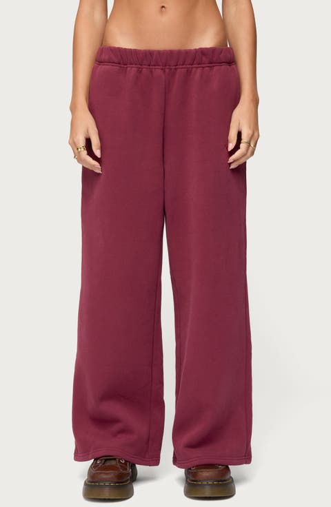 Wide Leg Sweatpants