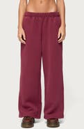 EDIKTED Wide Leg Sweatpants