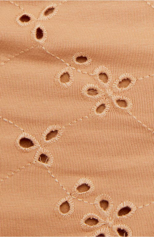 Free People Full Bloom Eyelet Knit Camisole In Brioche