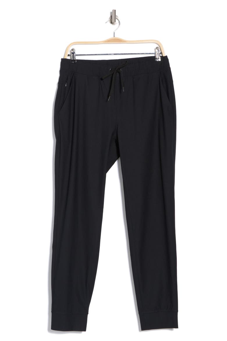 Tricot Power Stride Pants, Alternate, color, BLACK