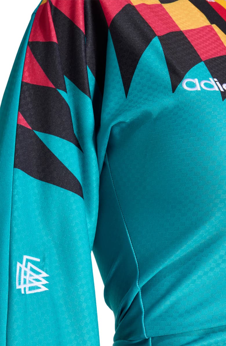 adidas Originals Germany Reconstructed Bringback Jersey, Alternate, color, Power Green