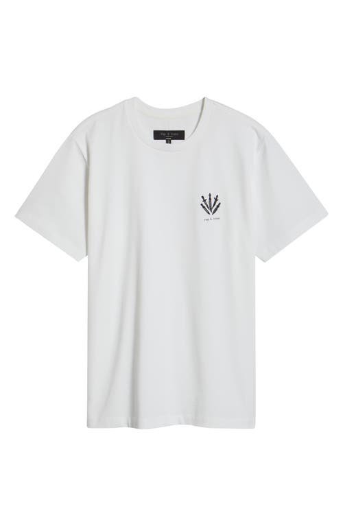 Rag & Bone Dagger Embroidered T-shirt