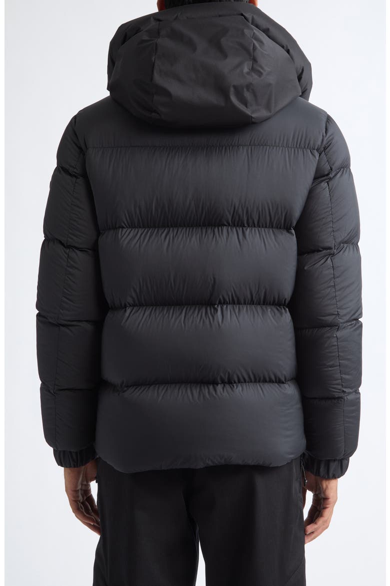 Madeira Hooded Puffer Jacket, Alternate, color, BLACK