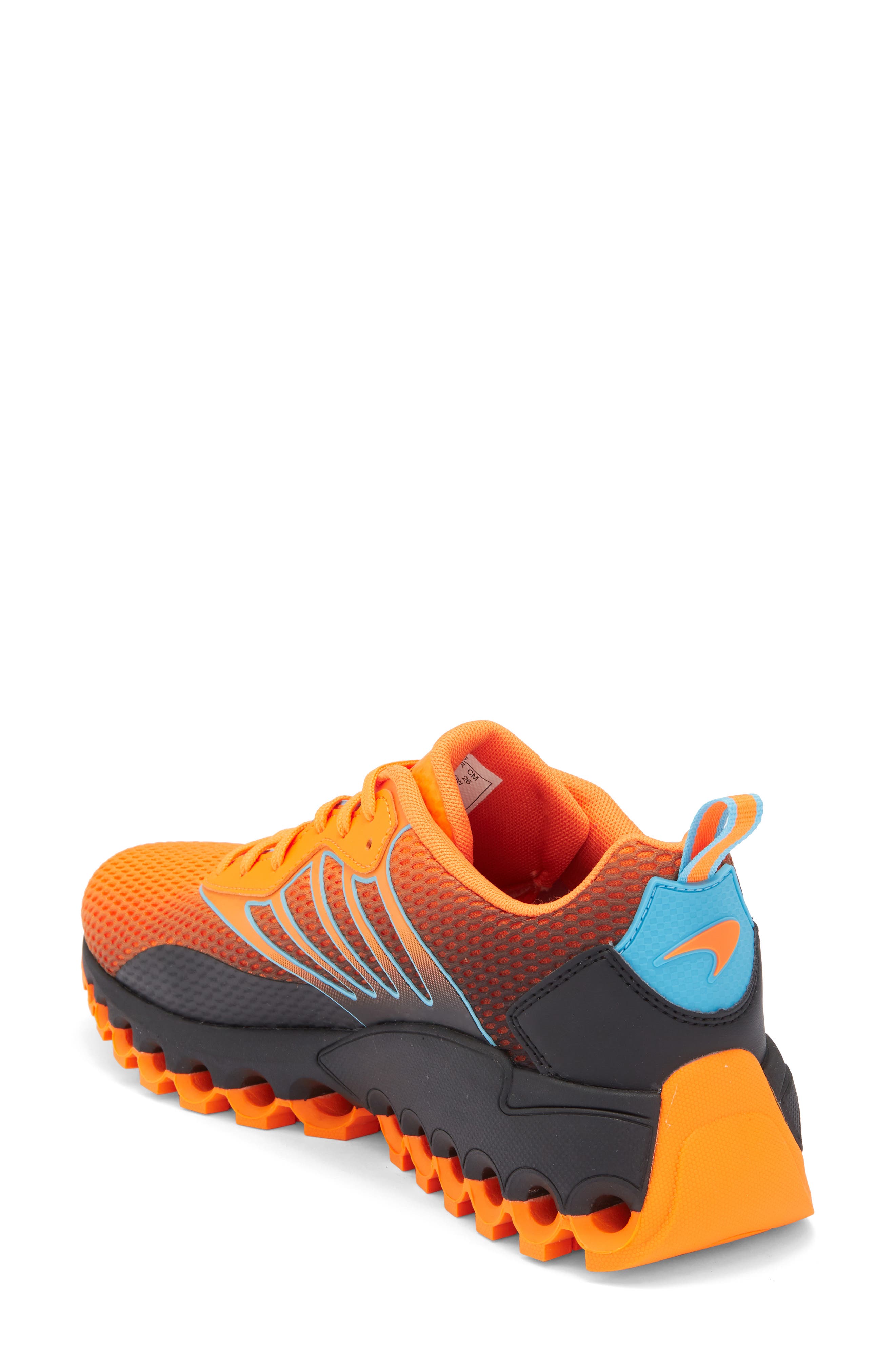 x McLaren Tubes Sport Sneaker, Alternate, color, PAPAYA/ BLACK/ BLUE
