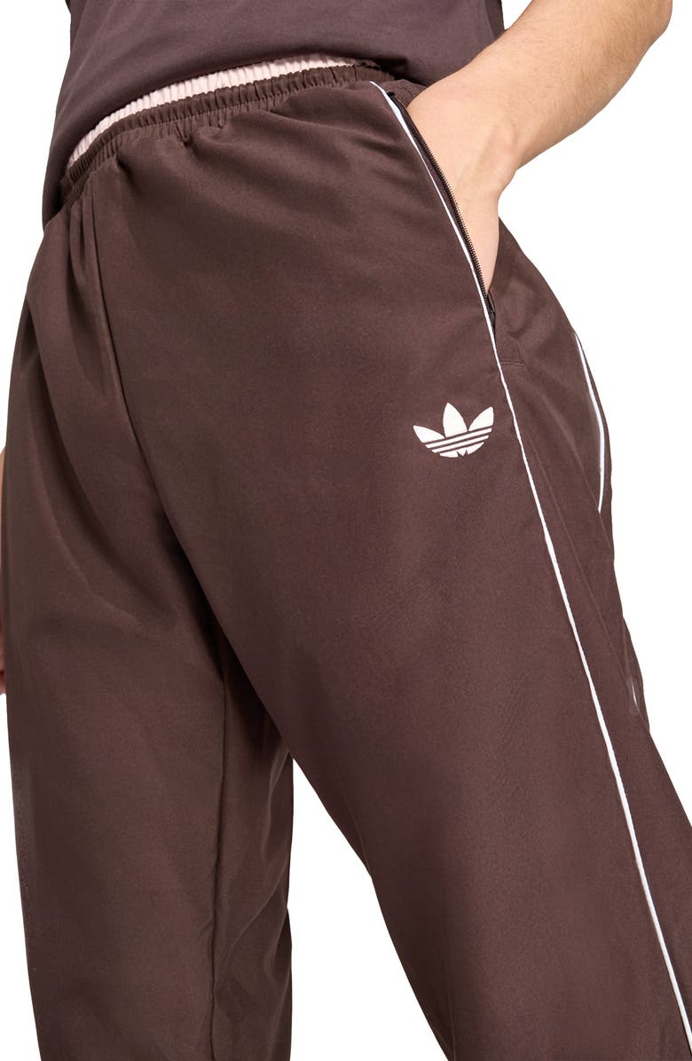 adidas Half Stripes Track Pants, Alternate, color, Aurora Coffee/ /