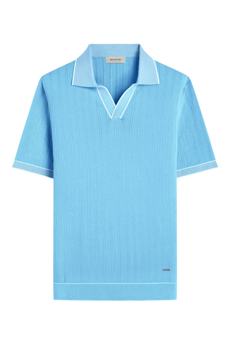Johnny Collar Rib Polo, Alternate, color, TURQUOISE