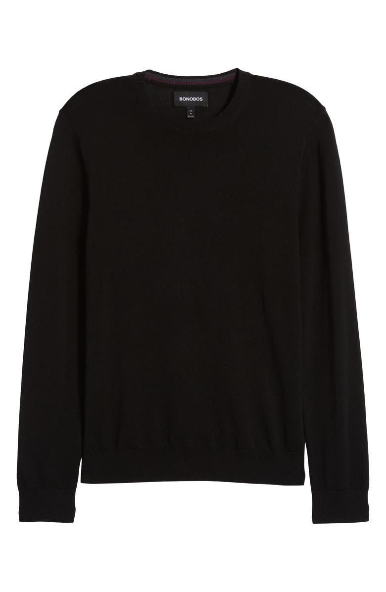 Bonobos Slim Fit Merino Wool Crewneck Sweater, Alternate, color,