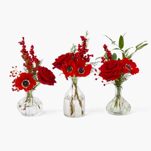 Romance Bud Vase (Set of 3)