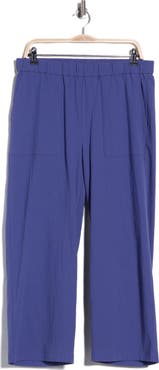 Eileen Fisher Straight Leg Cropped Pants