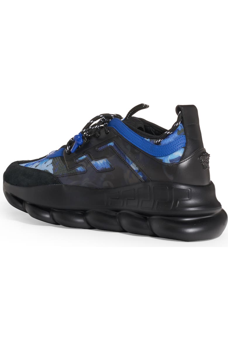 Versace Chain Reaction Baroccoflage Print Sneaker, Alternate, color,