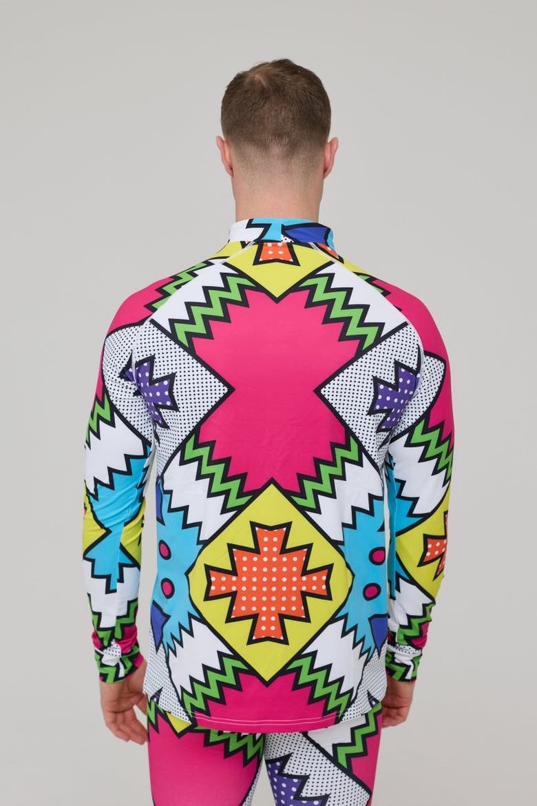 Men's Baselayer Top Day Tripper, Alternate, color, Multicolored