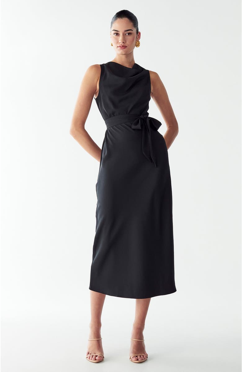WILLA Reane Dress, Alternate, color, Black