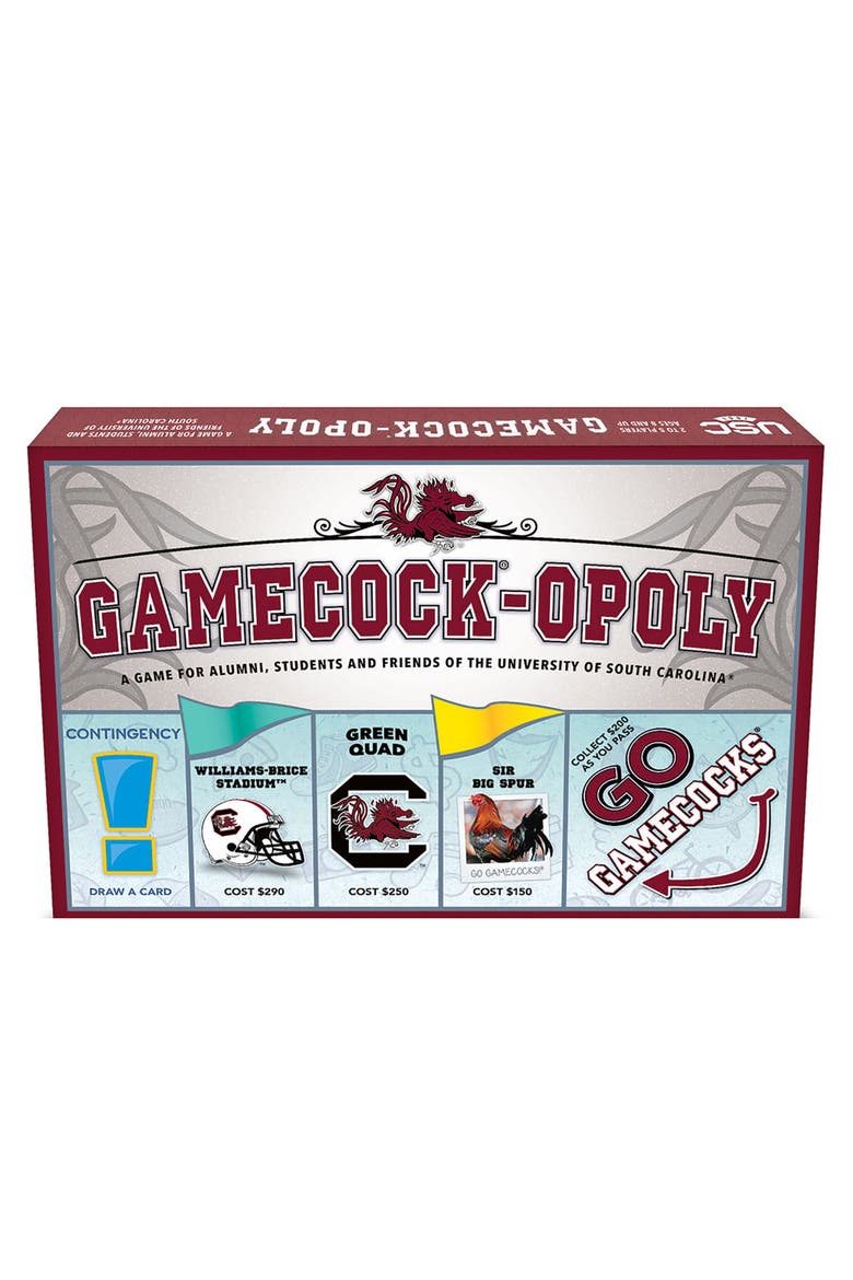 South Carolina Gamecockopoly Monopoly Board Game, Alternate, color, Multicolored