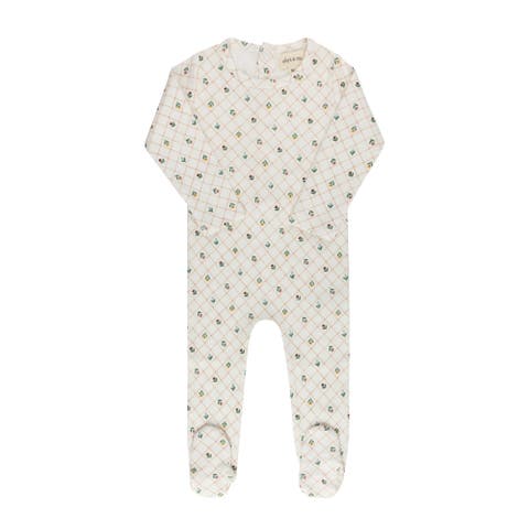 Floral Grid Collection - Footie