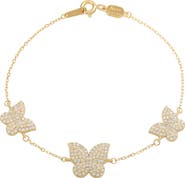 SUZY LEVIAN Cubic Zirconia Butterfly Bracelet