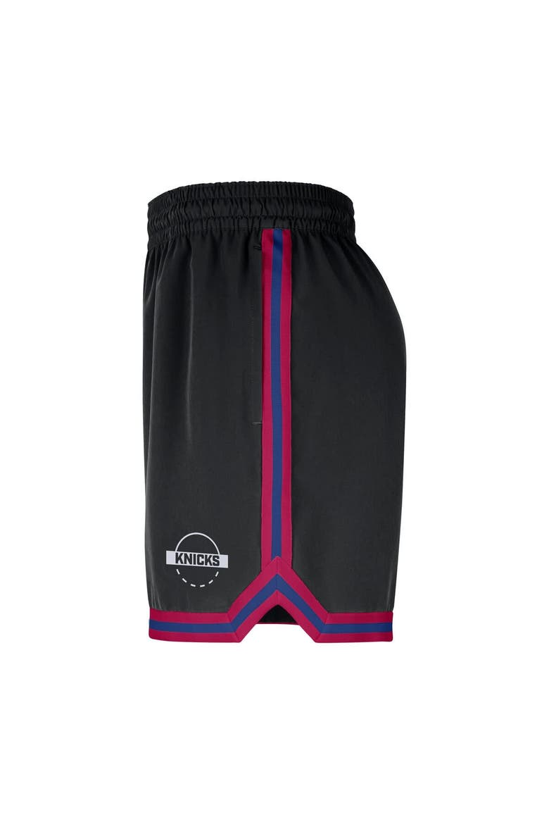 Nike Men's Nike Black New York Knicks Authentic Practice DNA Woven