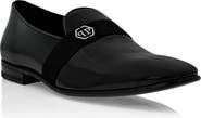 PHILIPP PLEIN Patent Leather Loafers Hexagon Men