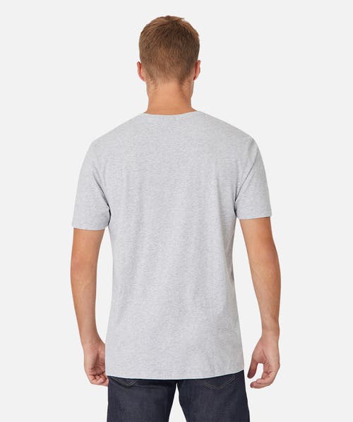 Industrie Australia The New Basic Crew Tee In New Grey Marle