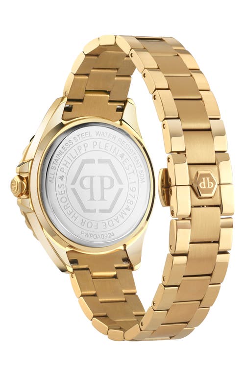 Philipp Plein Heaven Goldtone Bracelet Watch, 38mm In Gold